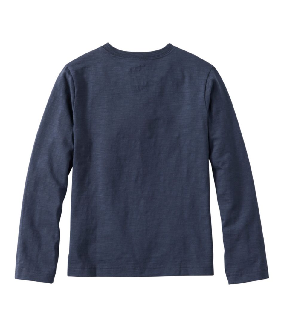 L.L.Bean | Kids' Graphic Tee, Long-Sleeve Glow-in-the-Dark