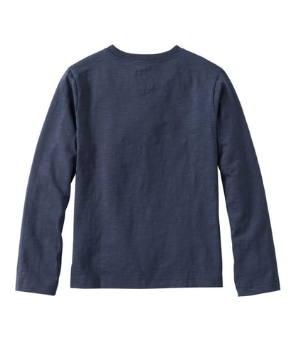 L.L.Bean | Kids' Graphic Tee, Long-Sleeve Glow-in-the-Dark