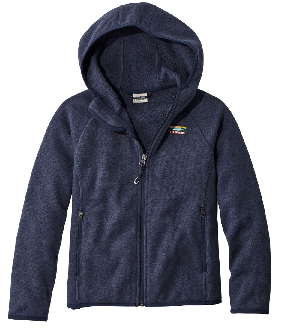 L.L.Bean | Kids' L.L.Bean Sweater Fleece, Hooded