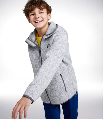 L.L.Bean | Kids' L.L.Bean Sweater Fleece, Hooded