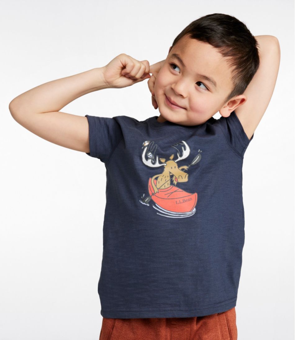 L.L.Bean | Kids' Graphic Tee, Glow-in-the-Dark