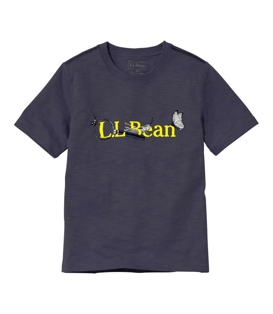 L.L.Bean | Kids' Graphic Tee, Glow-in-the-Dark