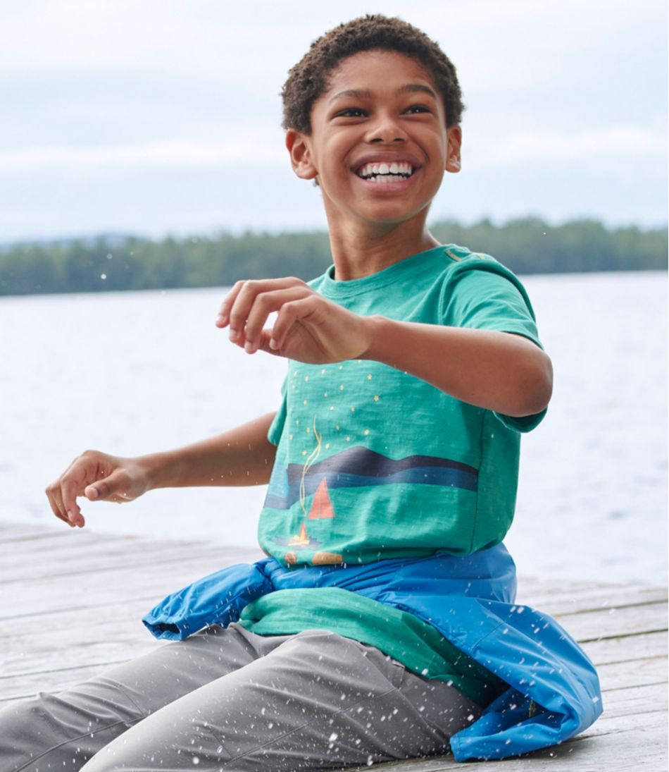 L.L.Bean | Kids' Graphic Tee, Glow-in-the-Dark