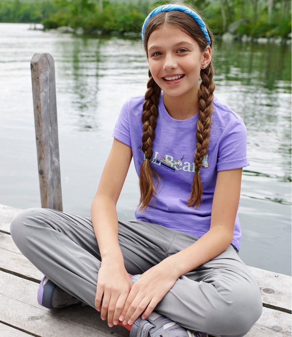 L.L.Bean | Kids' Graphic Tee, Glow-in-the-Dark