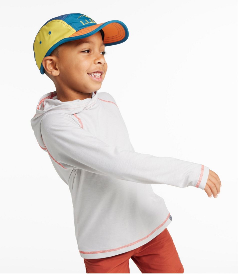 L.L.Bean | Kids' Everyday SunSmart® Hooded Tee, Long-Sleeve