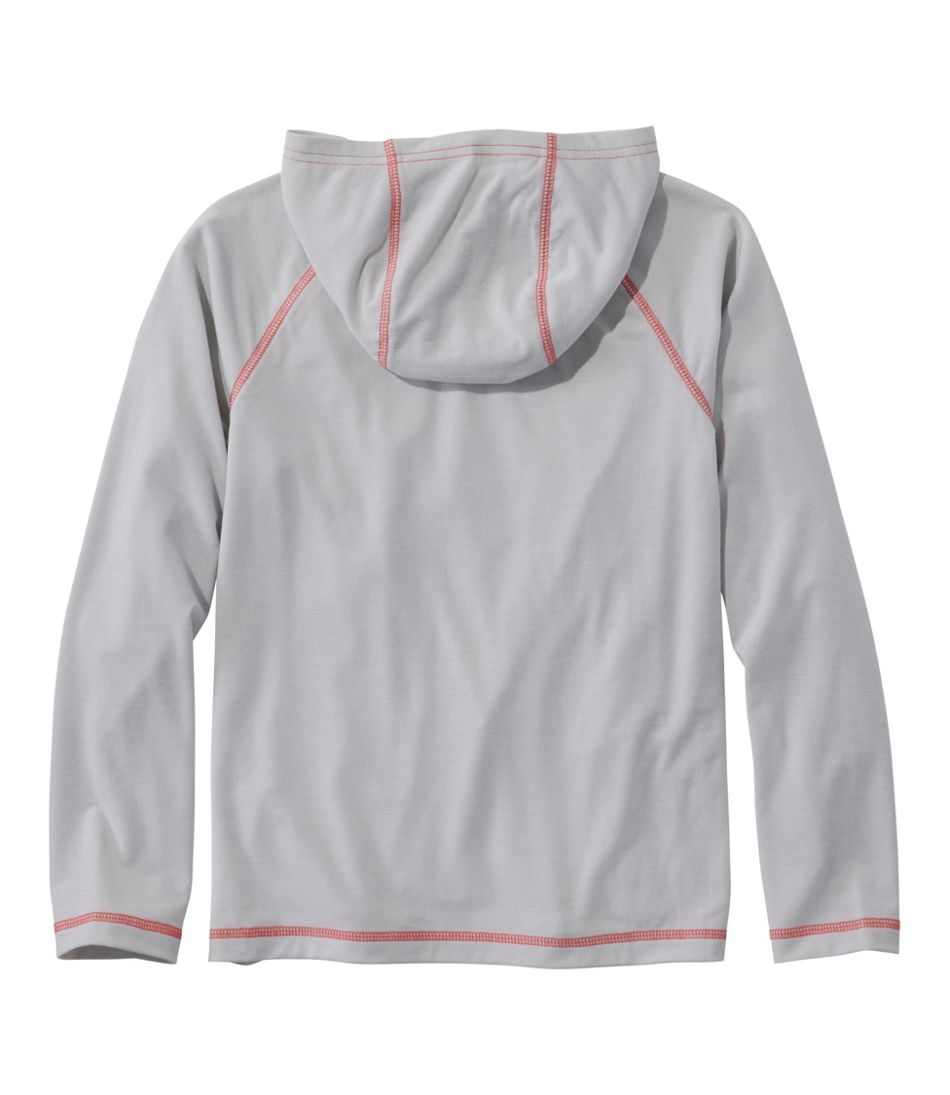L.L.Bean | Kids' Everyday SunSmart® Hooded Tee, Long-Sleeve