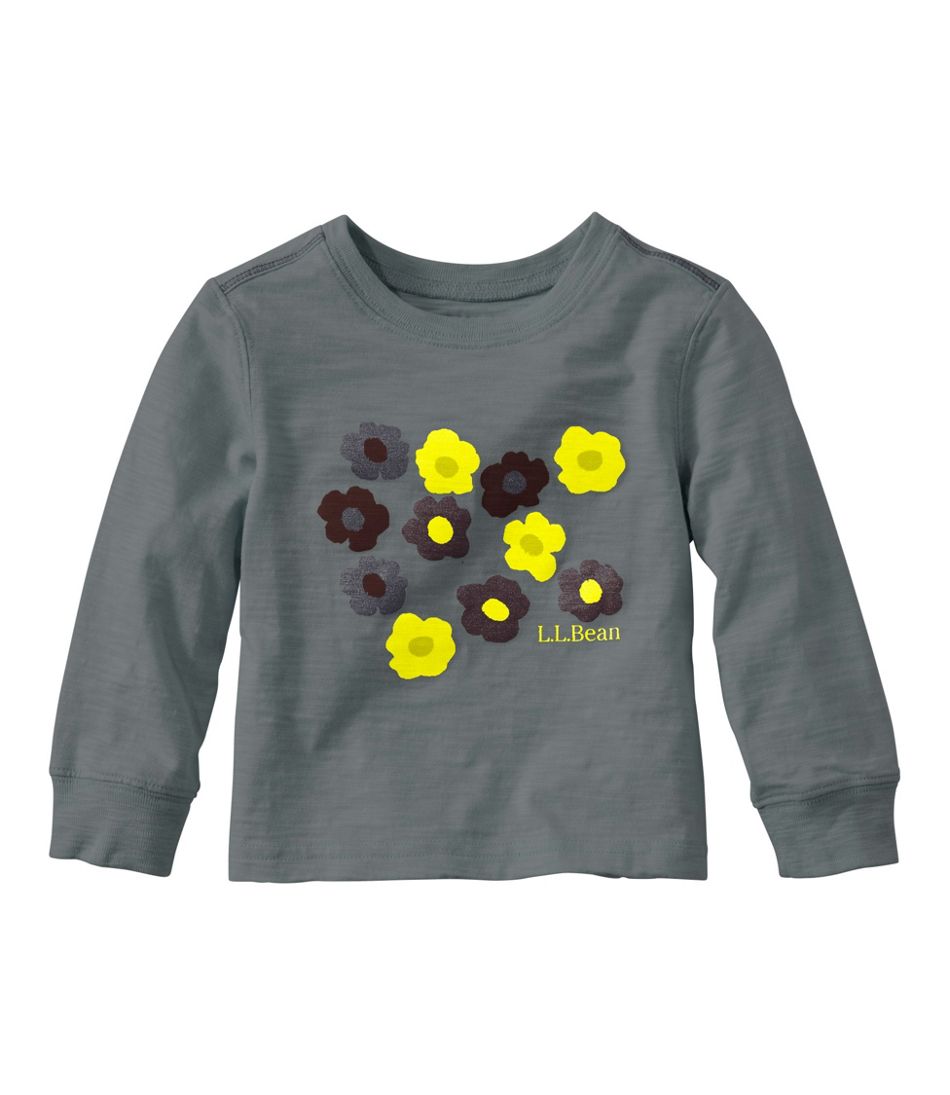 L.L.Bean | Infants' and Toddlers' Graphic Tee, Long-Sleeve Glow-in-the-Dark