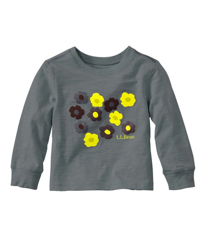 L.L.Bean | Infants' and Toddlers' Graphic Tee, Long-Sleeve Glow-in-the-Dark