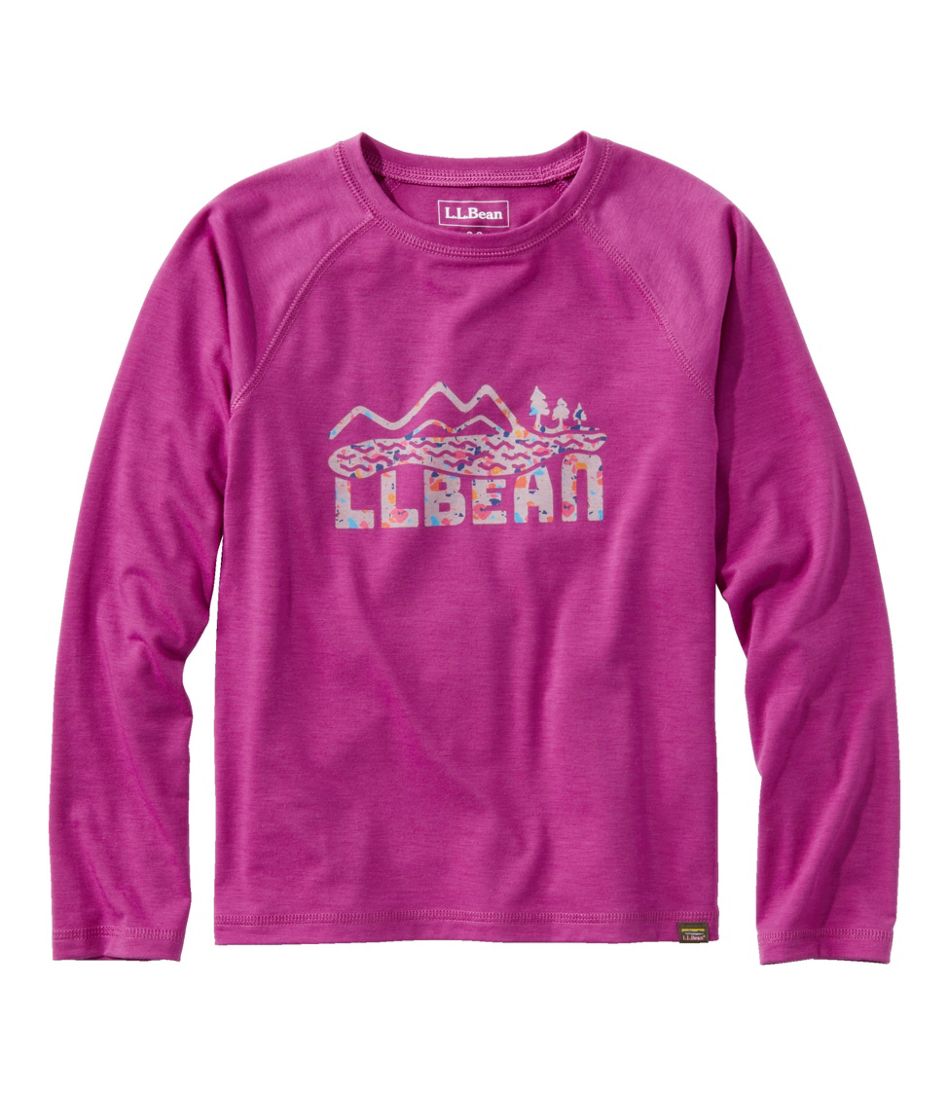L.L.Bean | Kids' Everyday SunSmart® Tee, Long-Sleeve