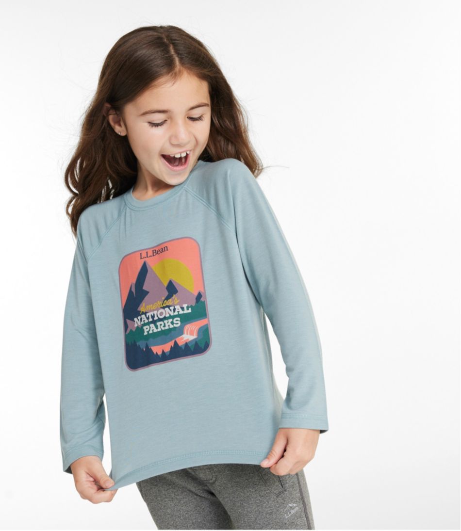 L.L.Bean | Kids' Everyday SunSmart® Tee, Long-Sleeve