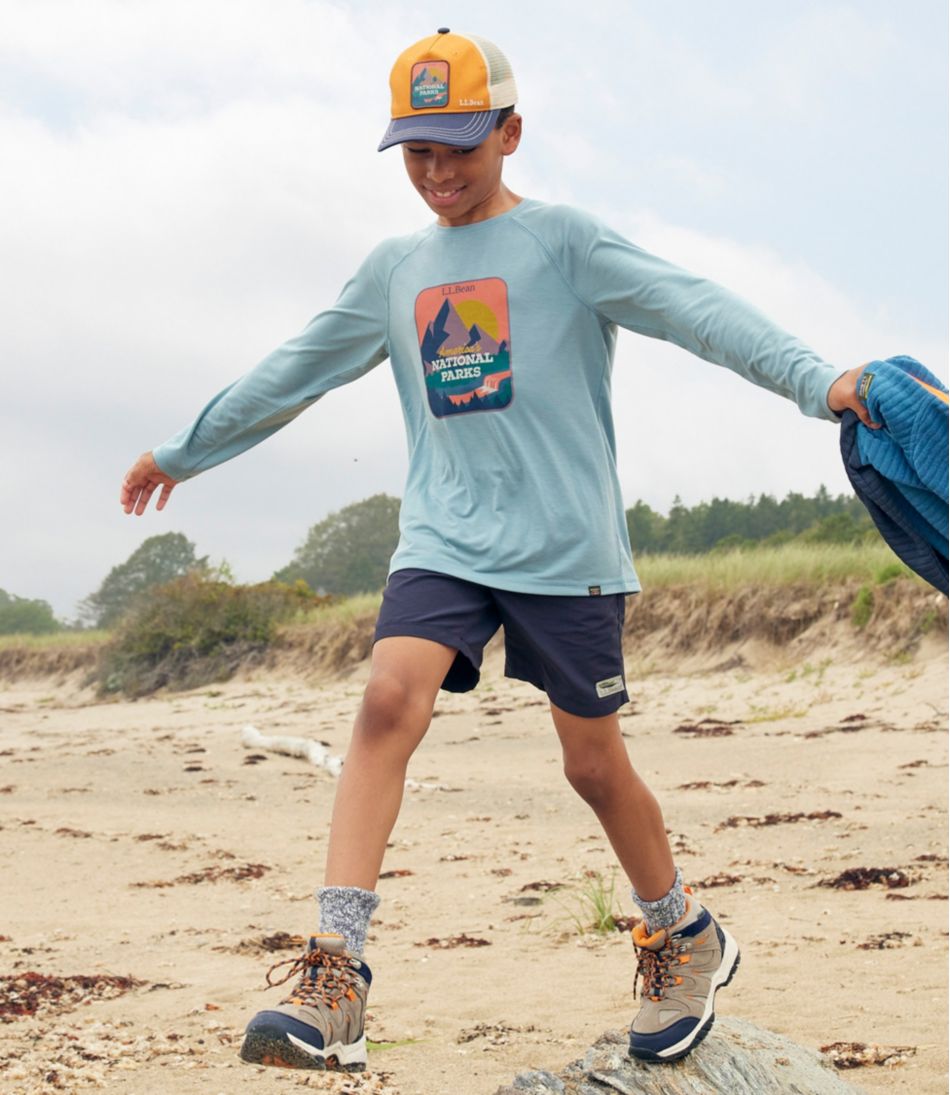 L.L.Bean | Kids' Everyday SunSmart® Tee, Long-Sleeve