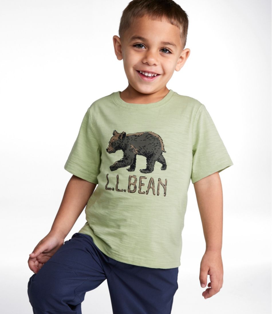 L.L.Bean | Toddlers' Graphic Tee, Short-Sleeve Glow-In-The-Dark