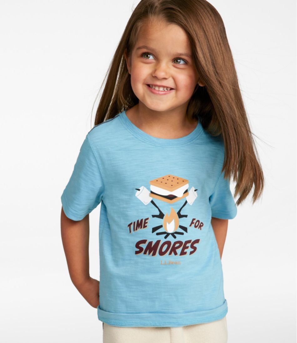 L.L.Bean | Toddlers' Graphic Tee, Short-Sleeve Glow-In-The-Dark