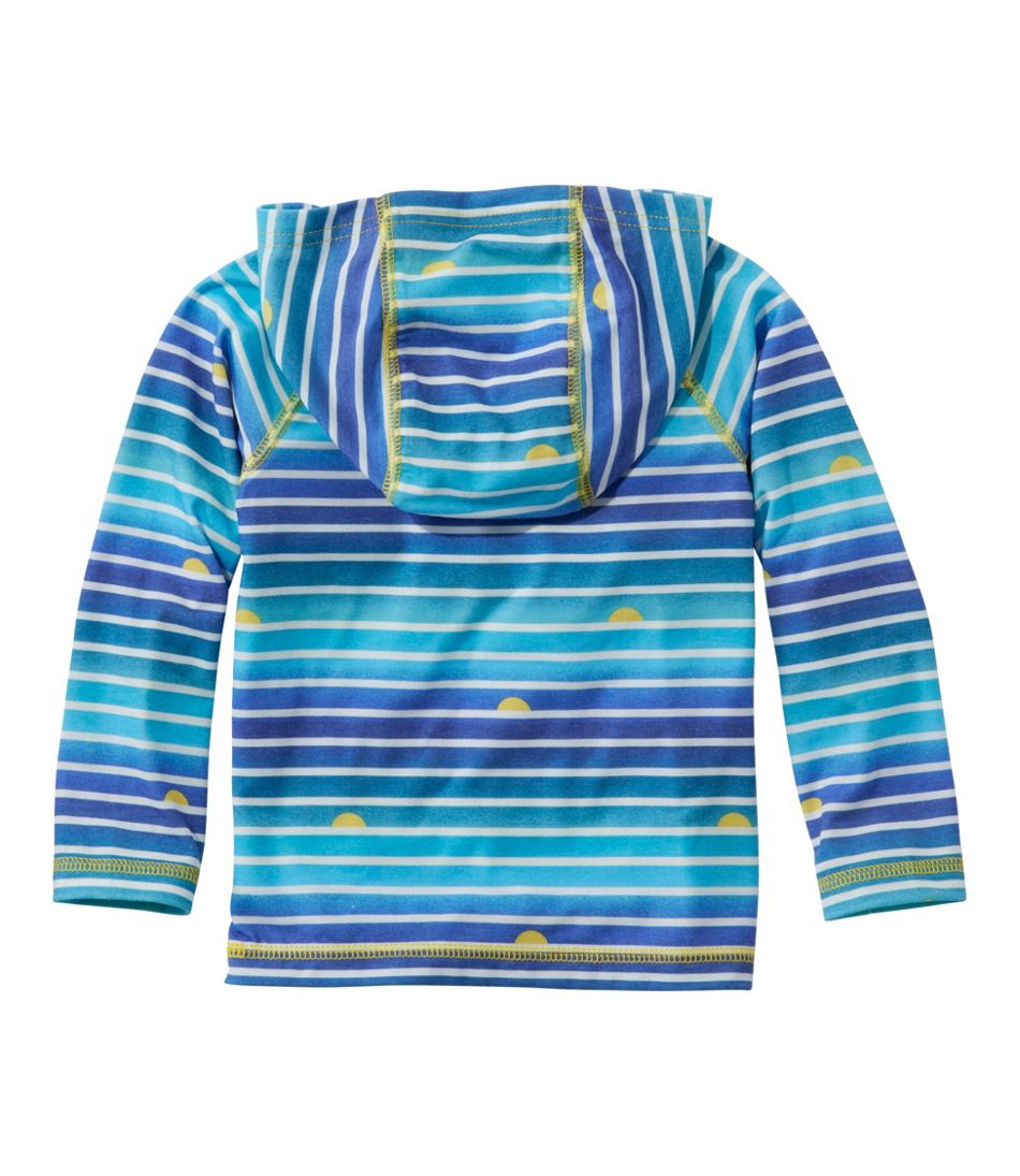 L.L.Bean | Toddlers' Everyday SunSmart® Hooded Tee, Long-Sleeve Stripe