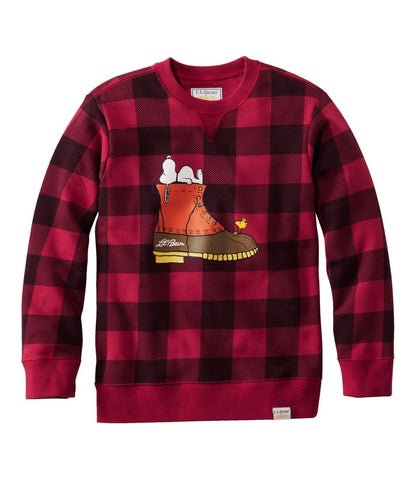 L.L.Bean | Kids' L.L.Bean x Peanuts Crew Sweatshirt