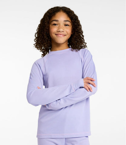 L.L.Bean | Kids' Wicked Warm Midweight Long Underwear, Top