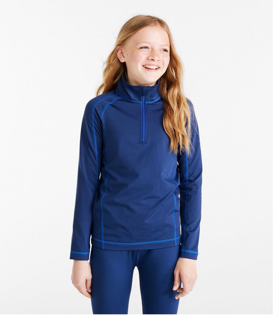 L.L.Bean | Kids' Wicked Warm Long Underwear, Expedition-Weight Top