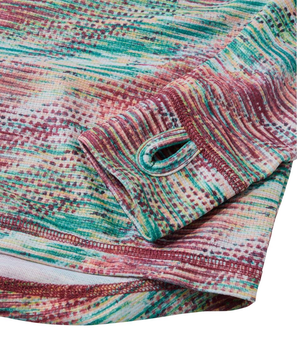 L.L.Bean | Kids' Wicked Warm Midweight Long Underwear, Top Print