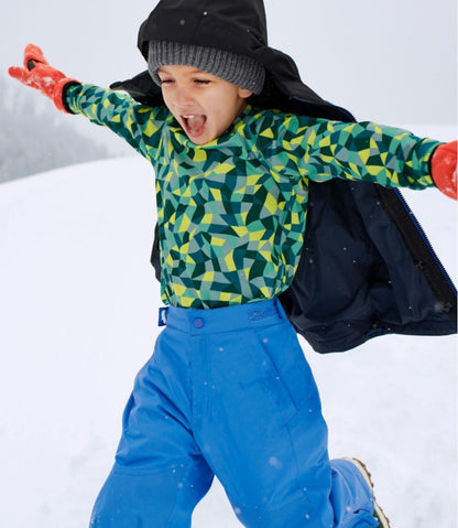 L.L.Bean | Kids' Wicked Warm Midweight Long Underwear, Top Print