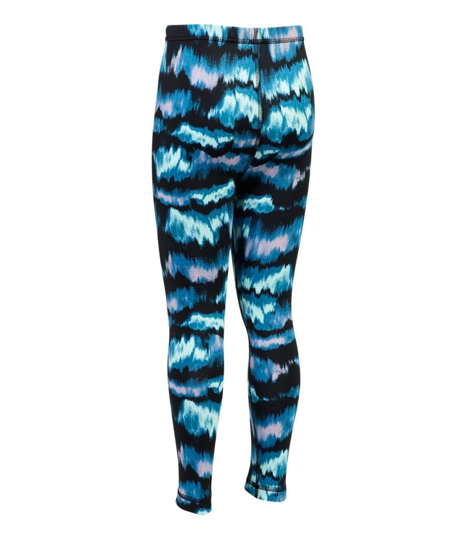 L.L.Bean | Kids' Wicked Warm Long Underwear, Expedition-Weight Print Pants