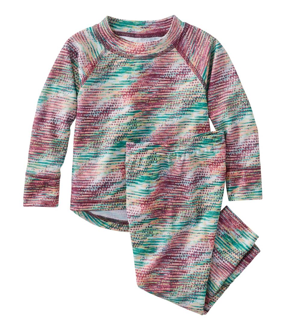 L.L.Bean | Toddlers' Wicked Warm Midweight Underwear Set, Print