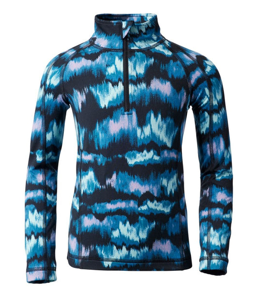L.L.Bean | Little Kids' Wicked Warm Long Underwear, Expedition-Weight Print Top