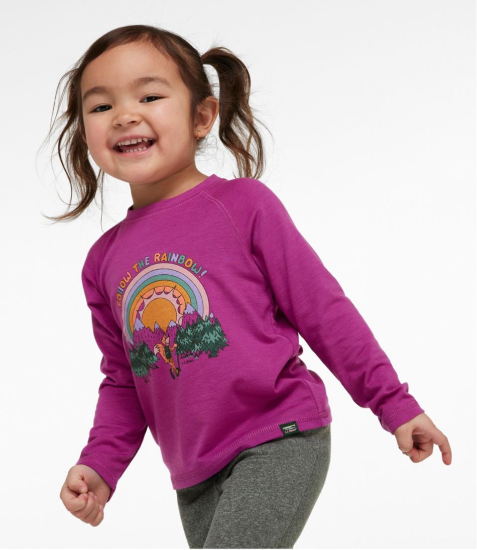 L.L.Bean | Toddlers' Everyday SunSmart® Tee, Long-Sleeve