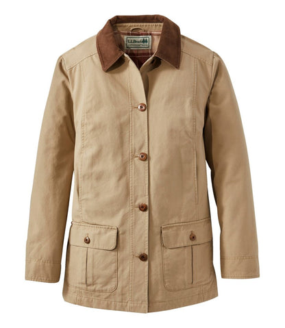 L.L.Bean | Women's Adirondack Barn Coat, Flannel-Lined