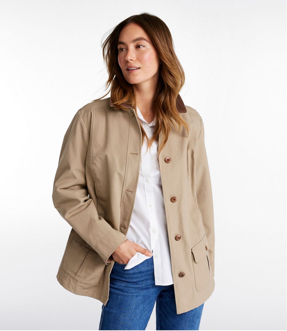 L.L.Bean | Women's Adirondack Barn Coat, Flannel-Lined
