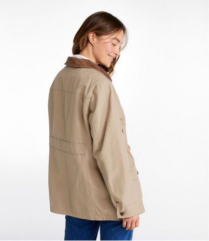 L.L.Bean | Women's Adirondack Barn Coat, Flannel-Lined