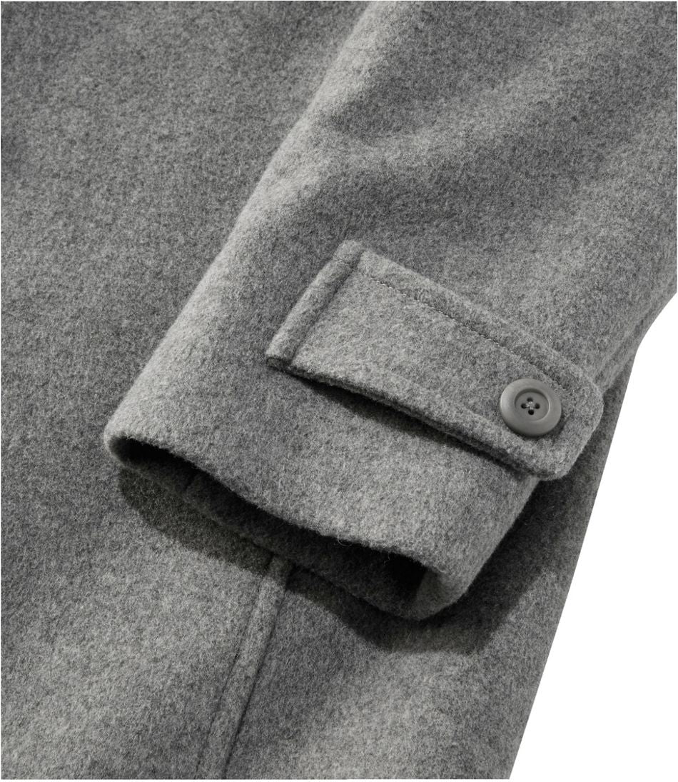 L.L.Bean | Women's Classic Lambswool Polo Coat, Three-Quarter Length