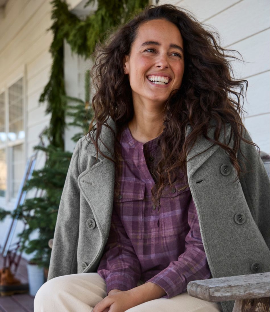 L.L.Bean | Women's Classic Lambswool Peacoat