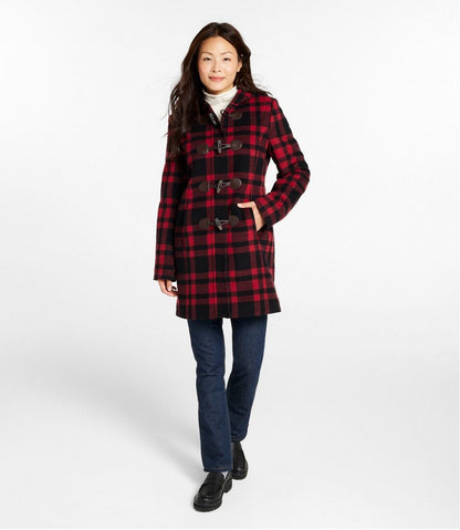 L.L.Bean | Women's Classic Lambswool Duffel Coat, Pattern
