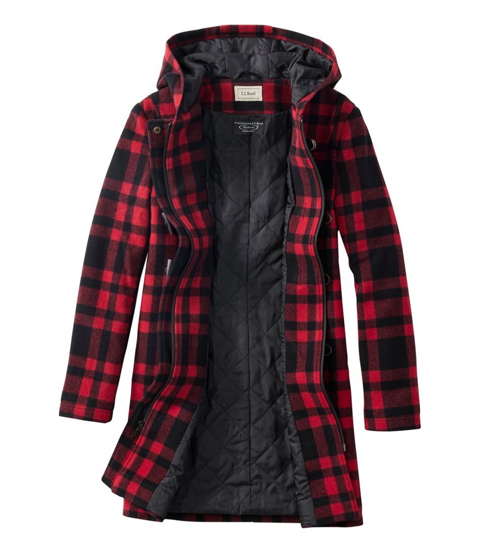 L.L.Bean | Women's Classic Lambswool Duffel Coat, Pattern
