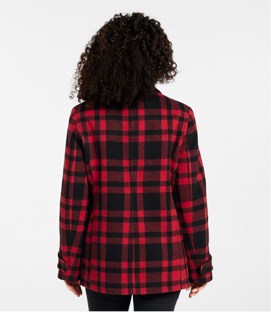 L.L.Bean | Women's Classic Lambswool Peacoat, Pattern
