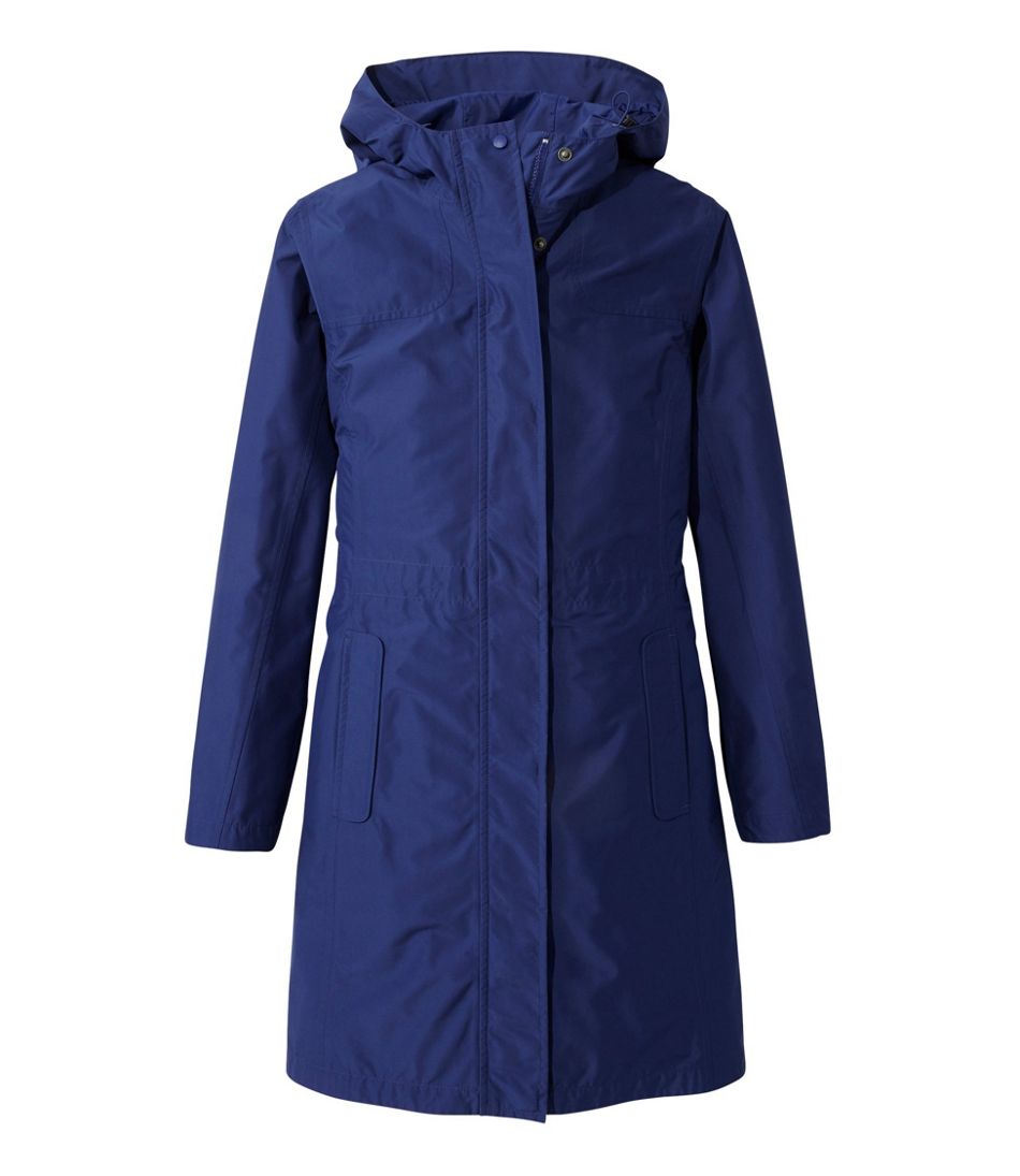 L.L.Bean | Women's H2OFF Raincoat, PrimaLoft-Lined