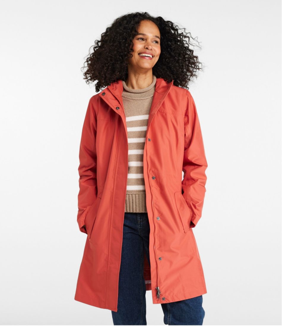 L.L.Bean | Women's H2OFF Raincoat, PrimaLoft-Lined