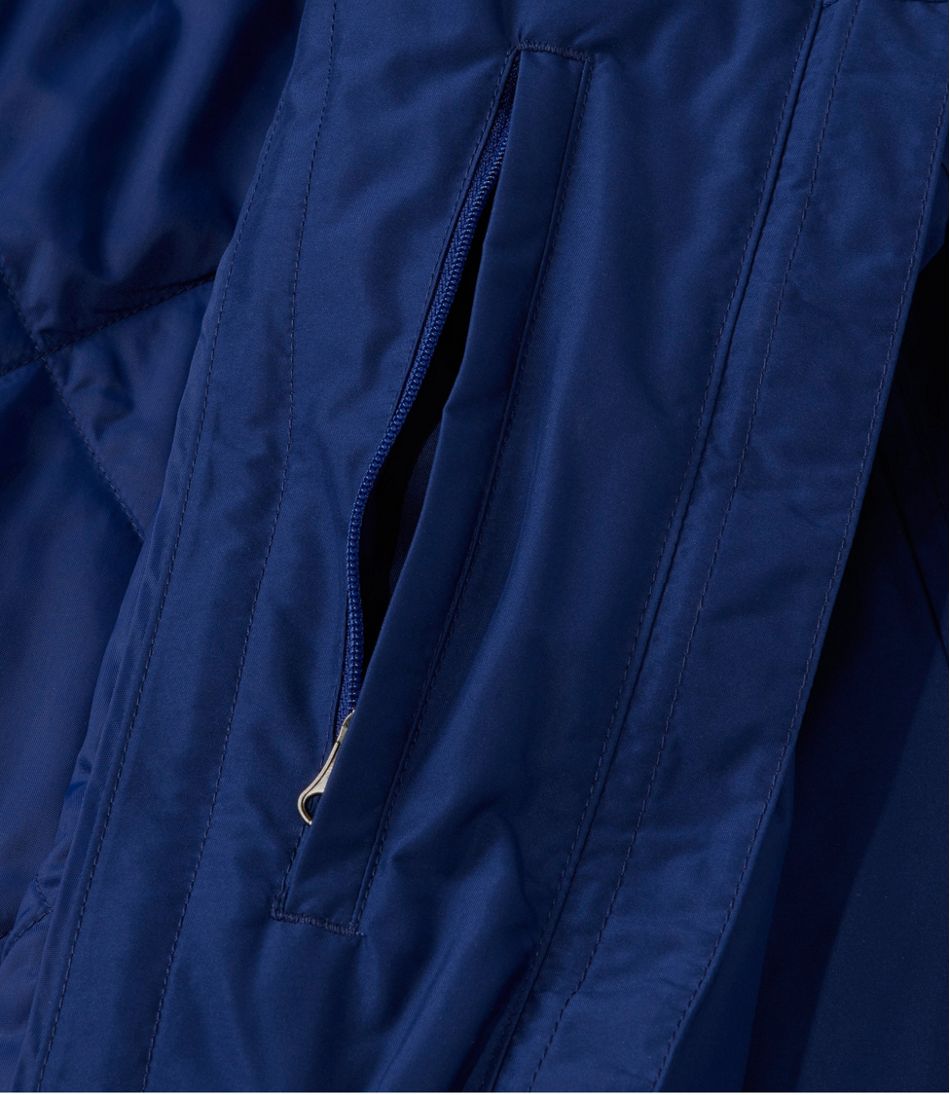 L.L.Bean | Women's H2OFF Raincoat, PrimaLoft-Lined