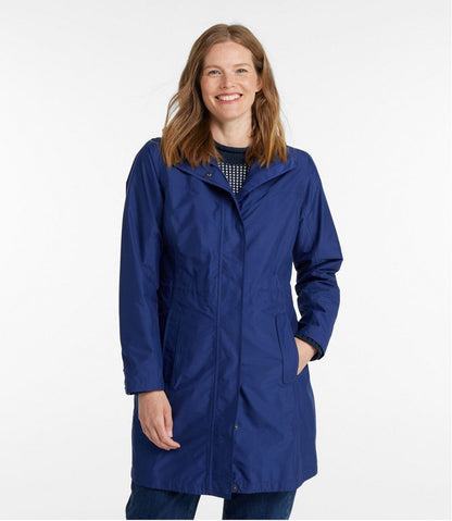 L.L.Bean | Women's H2OFF Raincoat, Mesh-Lined