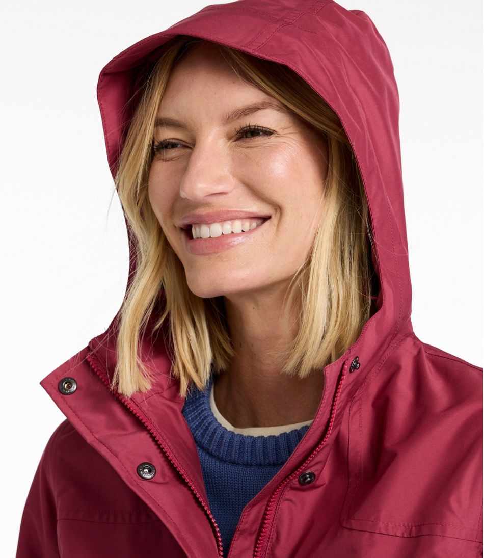 L.L.Bean | Women's H2OFF Rain Jacket, Mesh-Lined