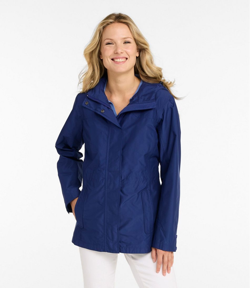 L.L.Bean | Women's H2OFF Rain Jacket, PrimaLoft-Lined