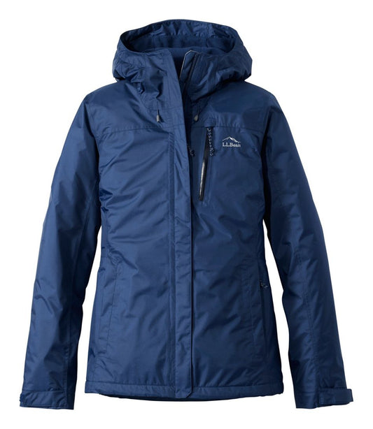 L.L.Bean | Women's Trail Model Rain Jacket, Fleece-Lined