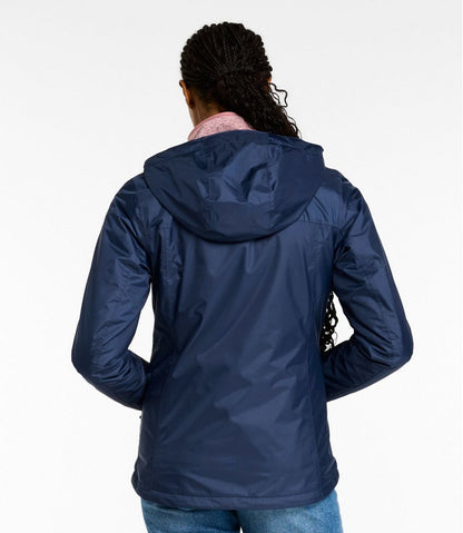 L.L.Bean | Women's Trail Model Rain Jacket, Fleece-Lined
