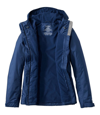 L.L.Bean | Women's Trail Model Rain Jacket, Fleece-Lined