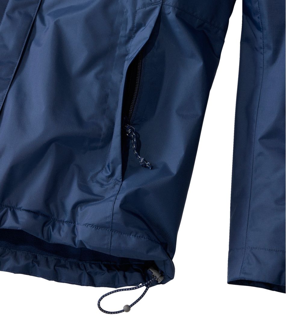 L.L.Bean | Women's Trail Model Rain Jacket, Fleece-Lined