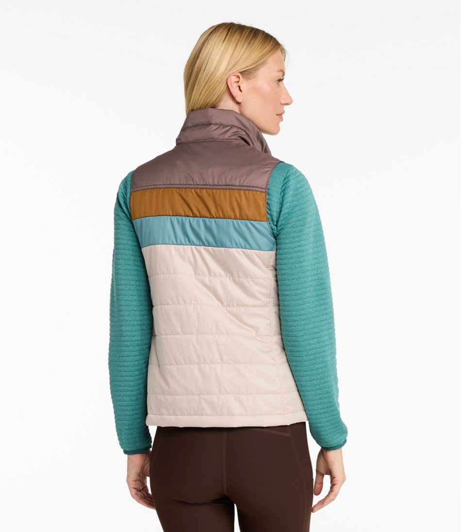 L.L.Bean | Women's Mountain Classic Puffer Vest, Colorblock