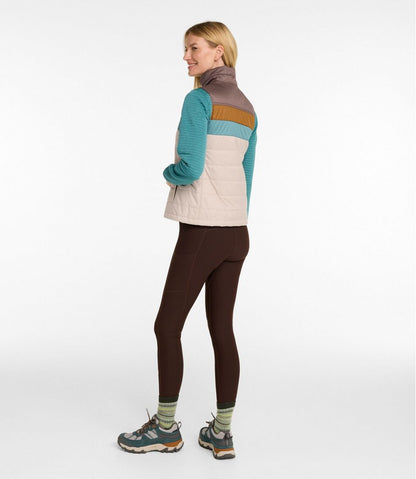 L.L.Bean | Women's Mountain Classic Puffer Vest, Colorblock