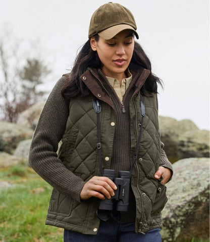 L.L.Bean | Women's L.L.Bean Upcountry Waxed Cotton Down Vest