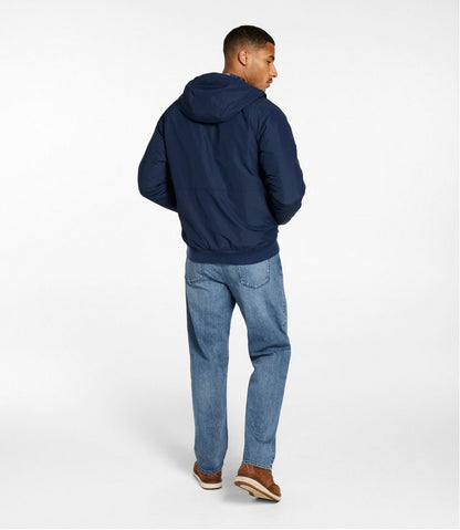L.L.Bean | Men's Insulated 3-Season Bomber Hooded Jacket