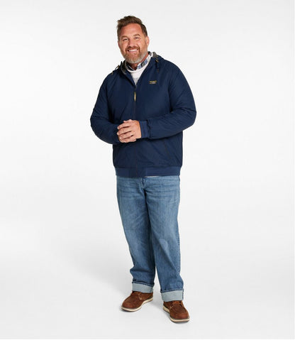 L.L.Bean | Men's Insulated 3-Season Bomber Hooded Jacket